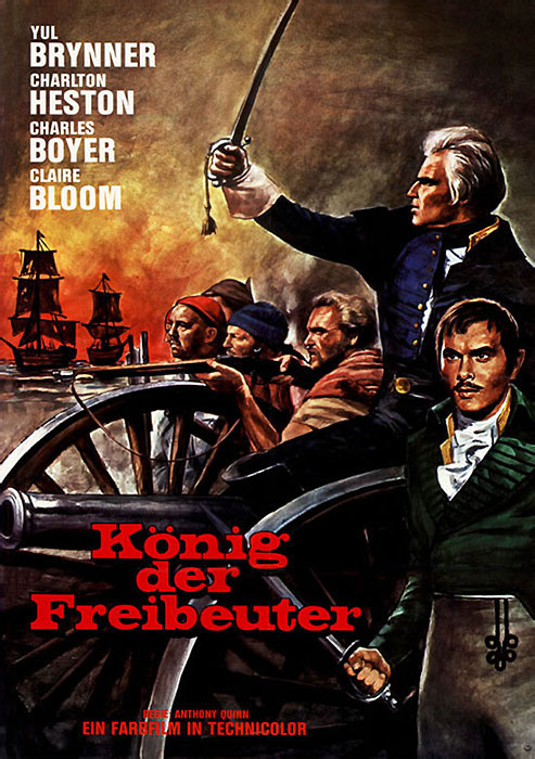 Plakatmotiv: Der K&ouml;nig der Freibeuter (1958)