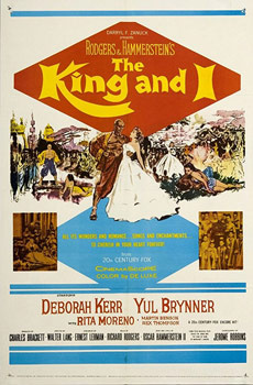 Plakatmotiv (US): The King and I &ndash; Der K&ouml;nig und ich (1956)