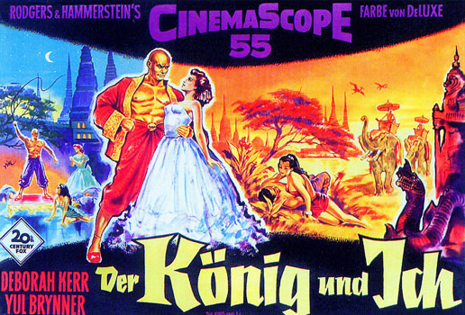 Plakatmotiv: Der K&ouml;nig und ich (1956)