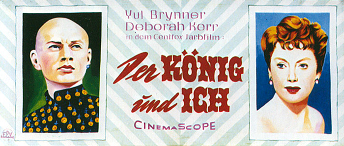 Plakatmotiv: Der K&ouml;nig und ich (1956)
