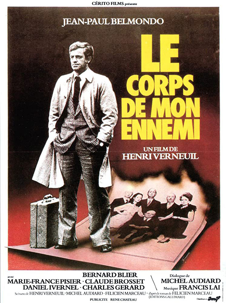 Plakatmotiv (Fr.): Le corps de mon ennemi &ndash; Der K&ouml;rper meines Feindes (1976)