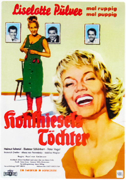 Plakatmotiv: Kolhiesels T&ouml;chter (1962)