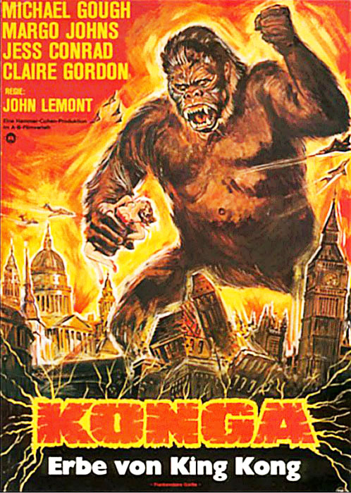 Plakatmotiv: Konga &ndash; Erbe von King Kong (1961)