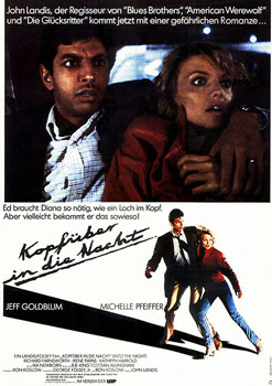 Plakatmotiv: Kopf&uuml;ber in die Nacht (1985)