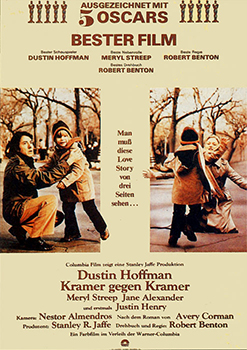 Plakatmotiv: Kramer gegen Kramer (1979)