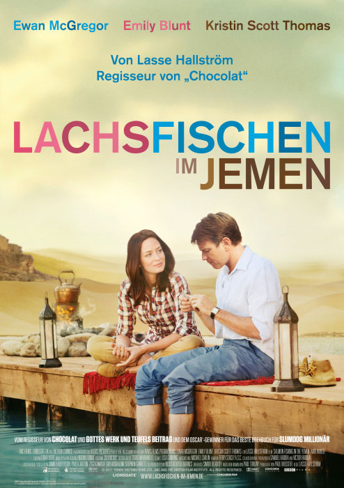 Plakatmotiv: Lachsfischen im Jemen (2011)
