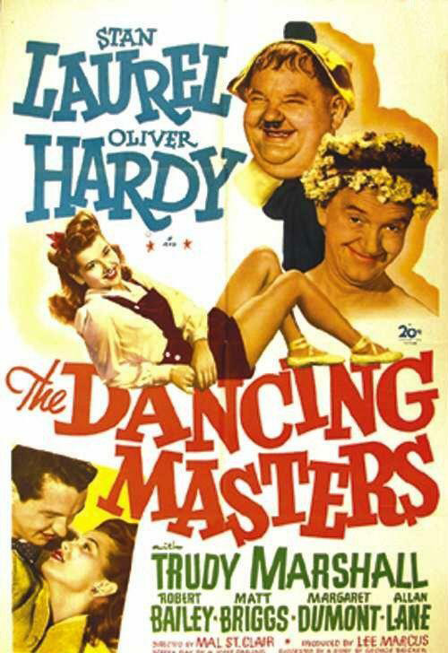 Plakatmotiv (US): Laurel & Hardy &ndash; The Dancing Masters (1943)