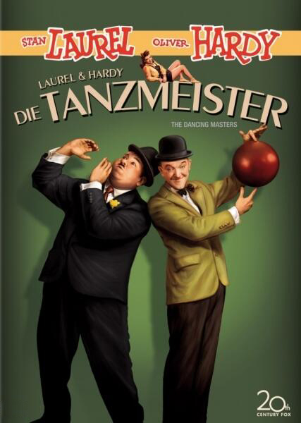 DVD-Cover: Laurel & Hardy &ndash; Die Tanzmeister (1943)