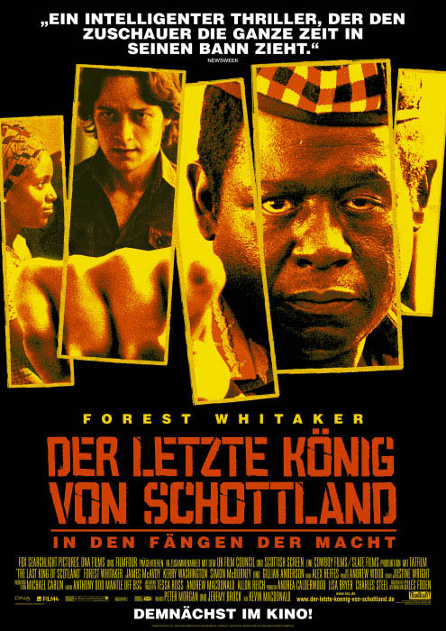 Plakatmotiv: Der letzte König von Schottland – In den Fängen der Macht (2006) Plakatmotiv: Der letzte König von Schottland – In den Fängen der Macht (2006)