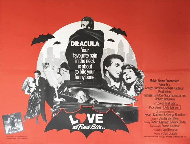 Plakatmotiv (US): Love at first Bite (1979)