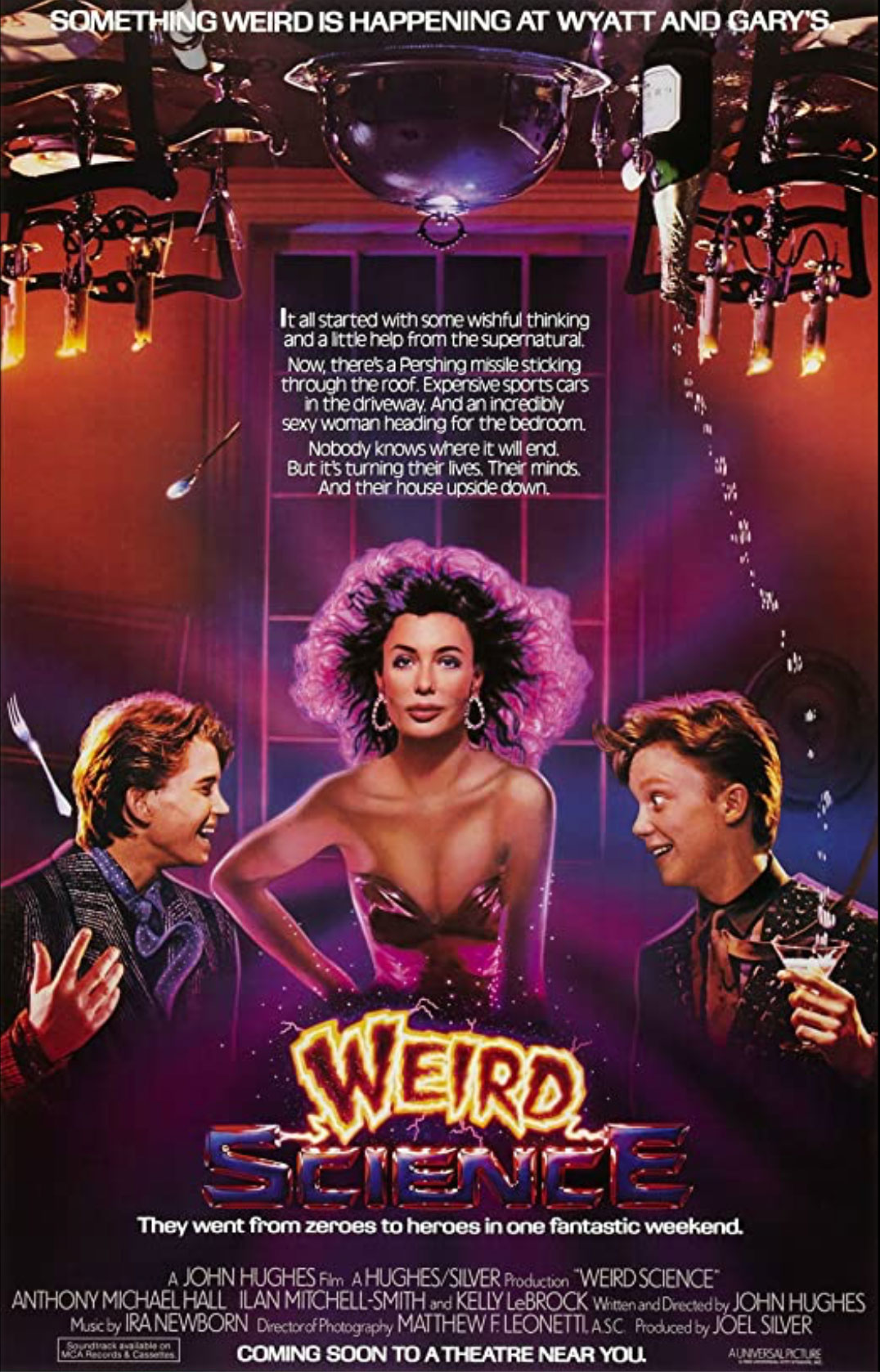Plakatmotiv (US): Weird Science &ndash; L.I.S.A. &ndash; Der helle Wahnsinn (1985)