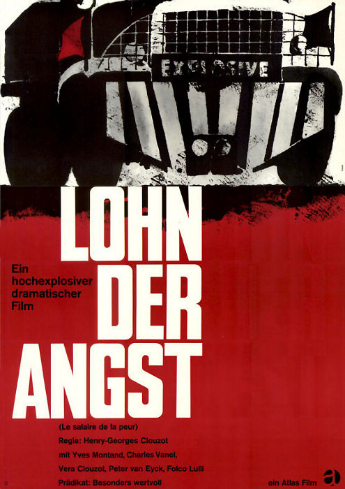 Plakatmotiv: Lohn der Angst (1953)