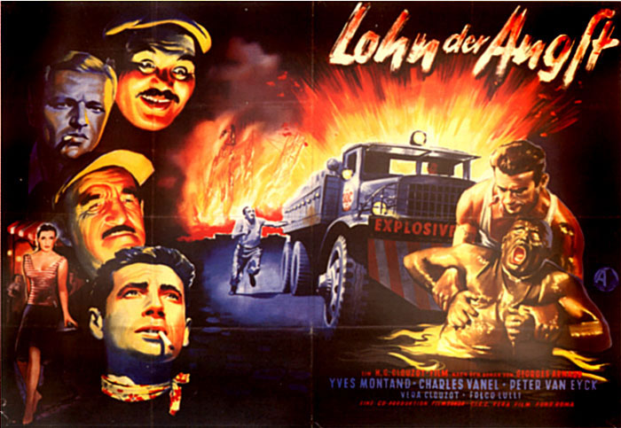 Plakatmotiv: Lohn der Angst (1953)