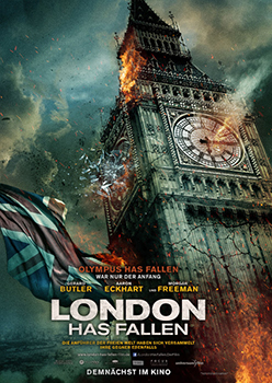 Kinoplakat: London has fallen