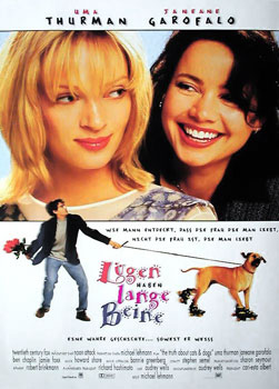 Plakatmotiv: L&uuml;gen haben lange Beine (1996)