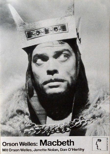 Plakatmotiv: Macbeth (1948)