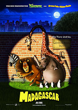 Kinoplakat: Madagascar