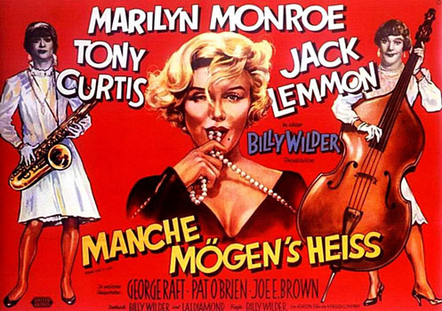 Plakatmotiv: Manche m&ouml;gen's hei&szlig; (1959)