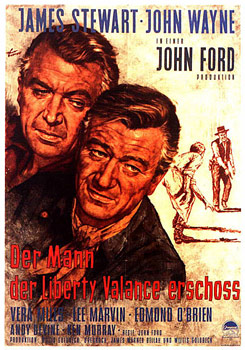 Plakatmotiv: Der Mann, der Liberty Valance erschoss (1962)