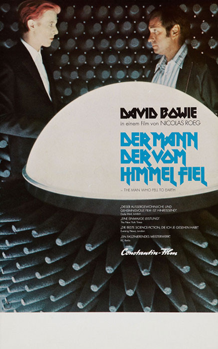Plakatmotiv: Der Mann, der vom Himmel fiel (1976)