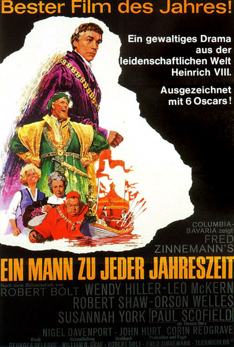 Plakatmotiv: Ein Mann zu jeder Jahreszeit (1966)