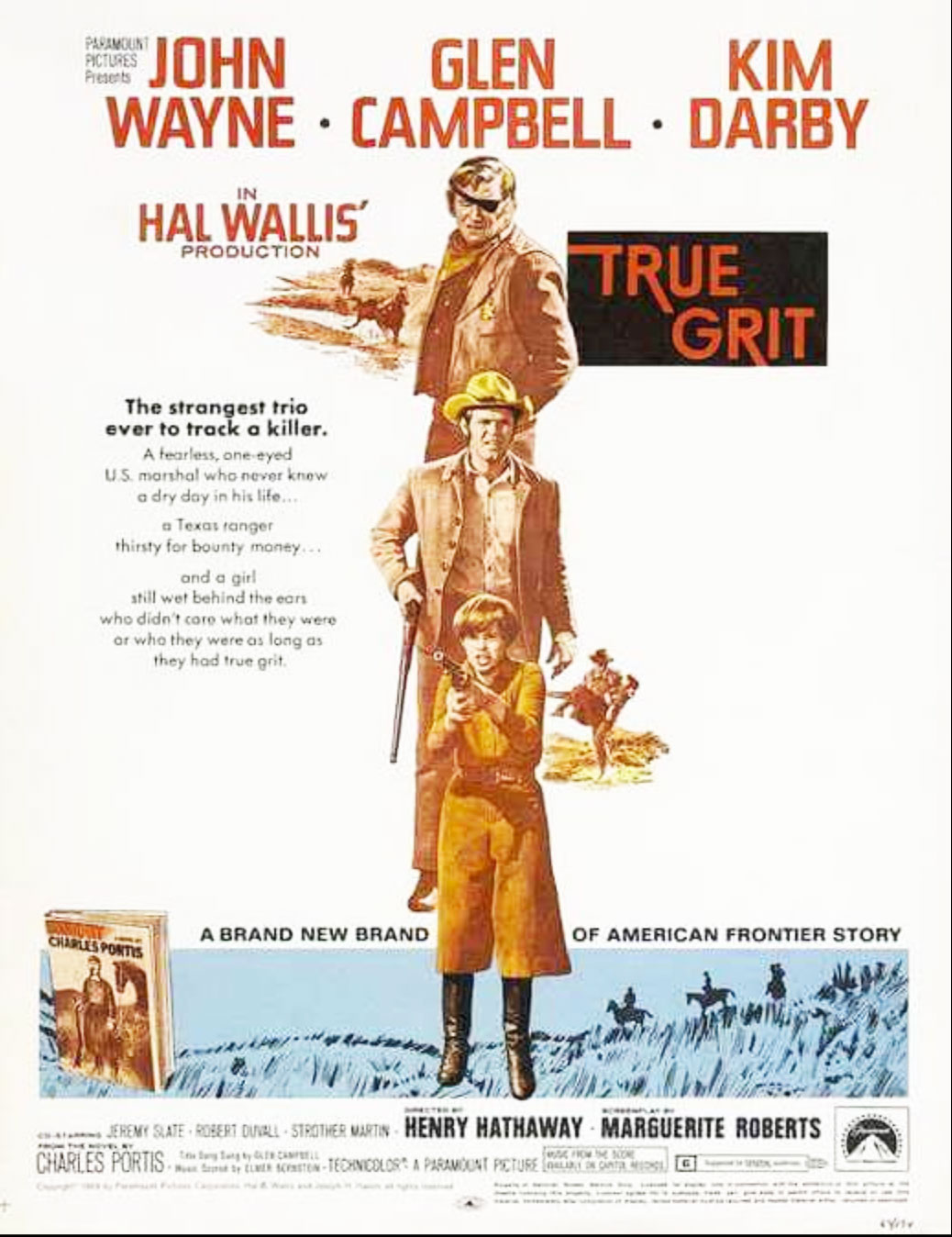 Plakatmotiv (US): True Grit &ndash; Der Marshal (1969)