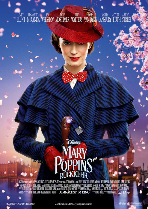 Plakatmotiv: Mary Poppins&rsquo; R&uuml;ckkehr (2018)
