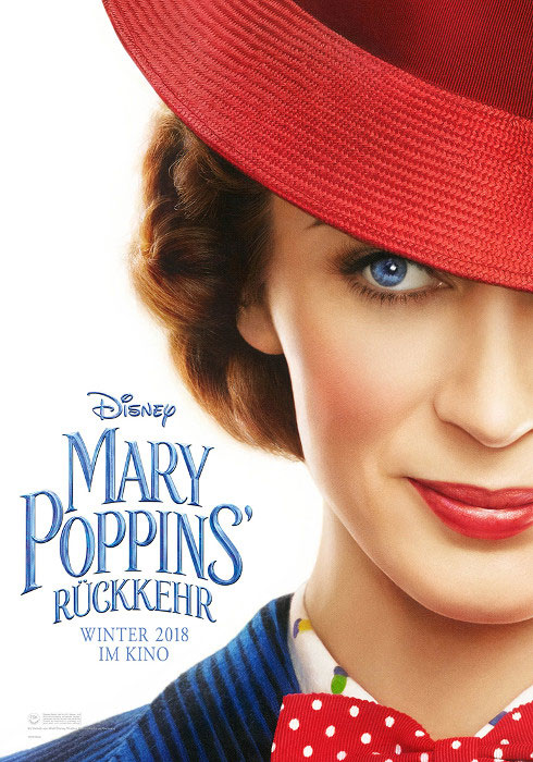 Plakatmotiv: Mary Poppins&rsquo; R&uuml;ckkehr (2018)