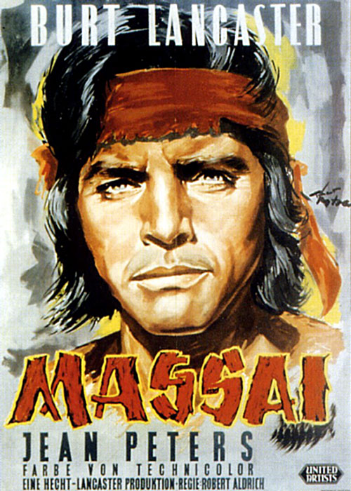 Plakatmotiv: Massai – Der große Apache (1954) Plakatmotiv: Massai – Der große Apache (1954)