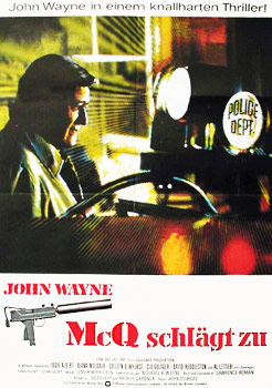 Plakatmotiv: McQ schlägt zu (1974) Plakatmotiv: McQ schlägt zu (1974)