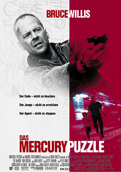 Plakatmotiv: Das Mercury Puzzle (1998) Plakatmotiv: Das Mercury Puzzle (1998)