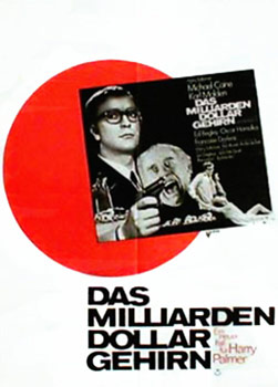 Plakatmotiv: Das Milliarden-Dollar-Gehirn (1967)