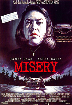 Plakatmotiv: Misery (1990) Plakatmotiv: Misery (1990)