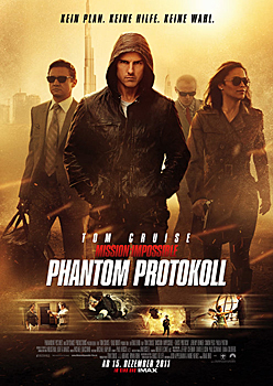 Plakatmotiv: Mission Impossible &ndash; Phantom Protokoll (2011)