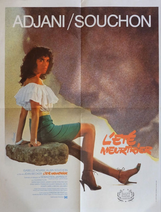 Plakatmotiv (Fr.): L'&eacute;t&eacute; meurtrier (1983)