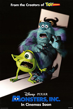 Kinoplakat (US): Monsters, Inc.