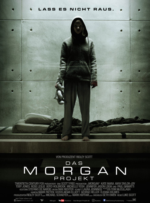 Plakatmotiv: Das Morgan Projekt (2016) Plakatmotiv: Das Morgan Projekt (2016)