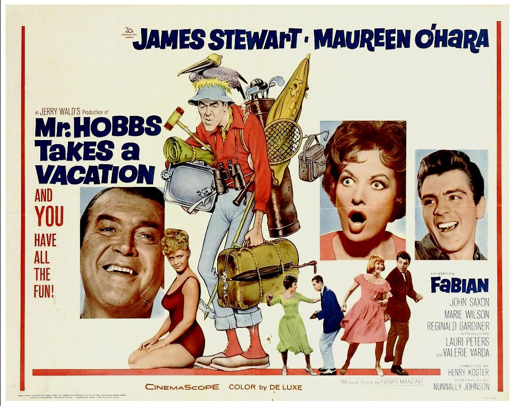 Plakatmotiv (US): Mr. Hobbs takes a vacation (1962)