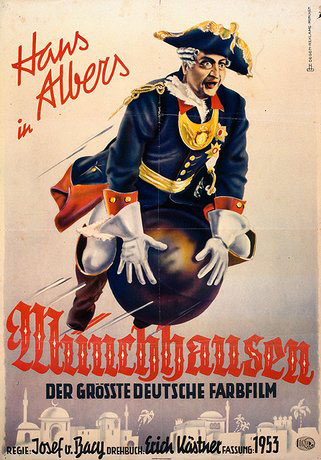 Plakatmotiv: M&uuml;nchhausen (1943)