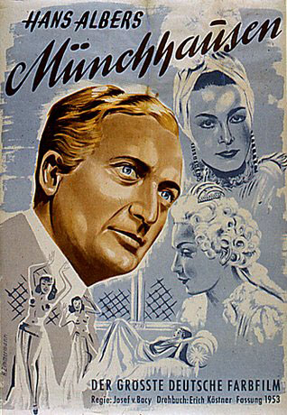 Plakatmotiv: M&uuml;nchhausen (1943)