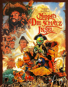 Kinoplakat: Muppets – Die Schatzinsel