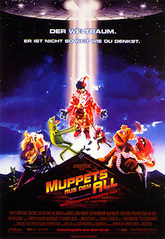 Kinoplakat: Muppets aus dem All