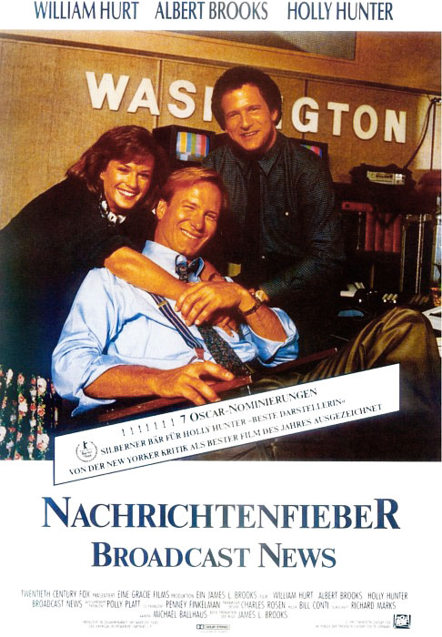 Plakatmotiv: Nachrichtenfieber – Broadcast News (1987) Plakatmotiv: Nachrichtenfieber – Broadcast News (1987)