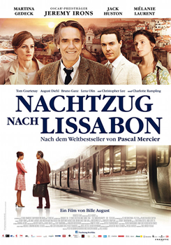 Plakatmotiv: Nachtzug nach Lissabon (2013)