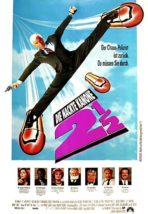 Plakatmotiv: Die nackte Kanone 2 ½ (1988) Plakatmotiv: Die nackte Kanone 2 ½ (1988)