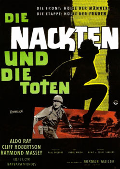 Plakatmotiv: Die Nackten und die Toten (1958)