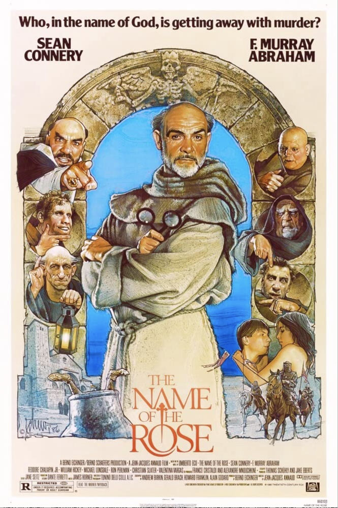 Plakatmotiv (UK): The name of the Rose (1986)