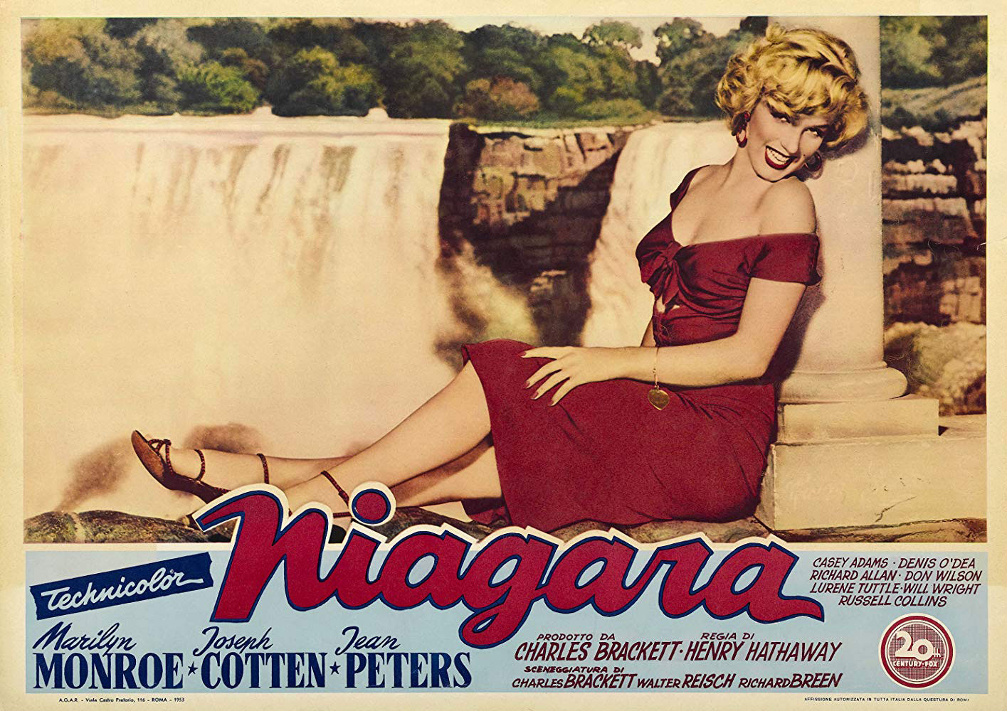 Plakatmotiv: Niagara (1953)