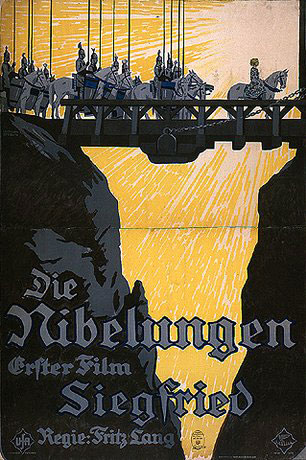 Plakatmotiv: Die Nibelungen &ndash; Siegfrieds Tod (1924)