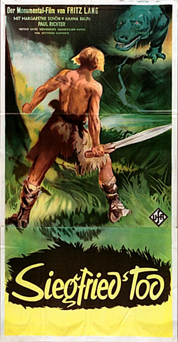 Plakatmotiv: Die Nibelungen &ndash; Siegfrieds Tod (1924)